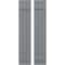 Ekena Millwork Americraft 3-Board, 2 Batten Exterior Real Wood Joined Board-n-Batten Shutters, ARW101BB311X77CHH, PR ARW101BB311X77CHH - alternate 1